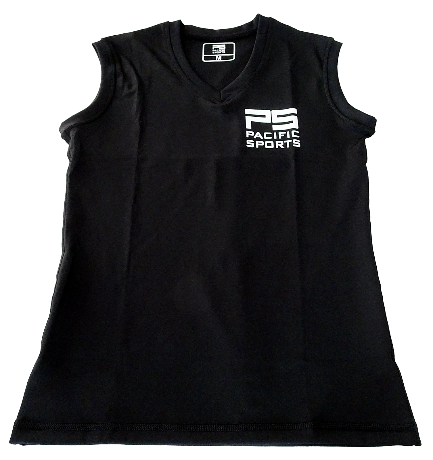 Womens compression tank top - black